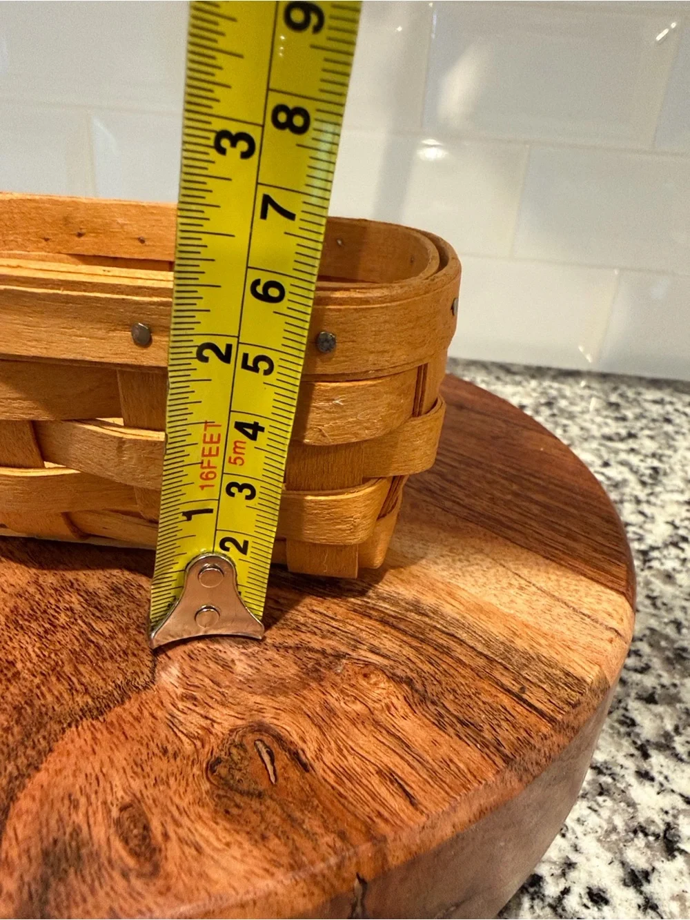 1999 Longaberger Small Decorative Basket